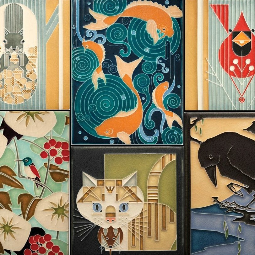 Motawi Tile Catalog of Tile Works Made in Ann Arbor Michigan